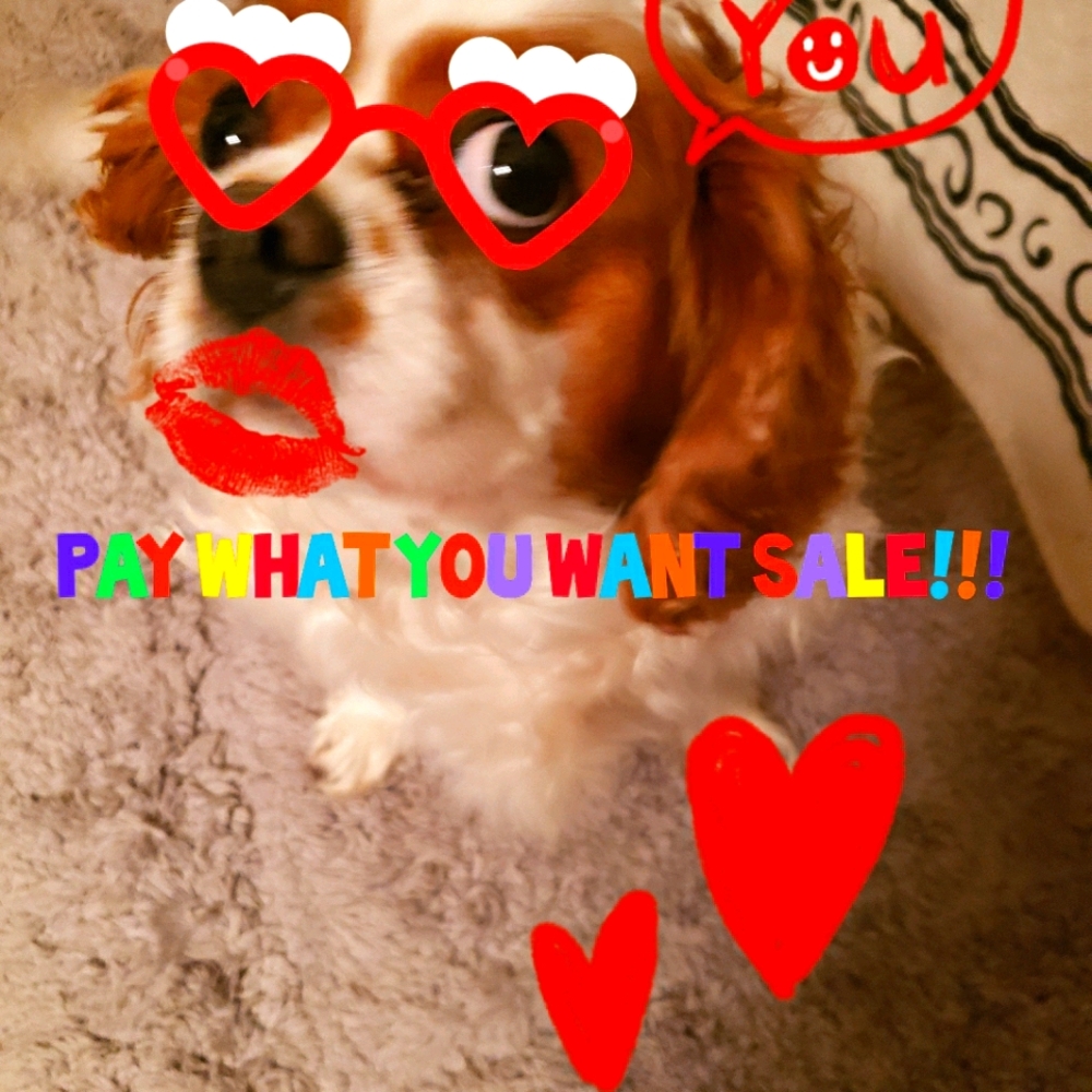 Closet clean out sale!! Pay what you want!